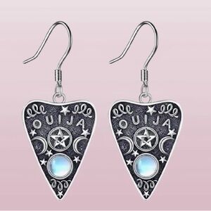 Ouija Planchette Dangle Earrings